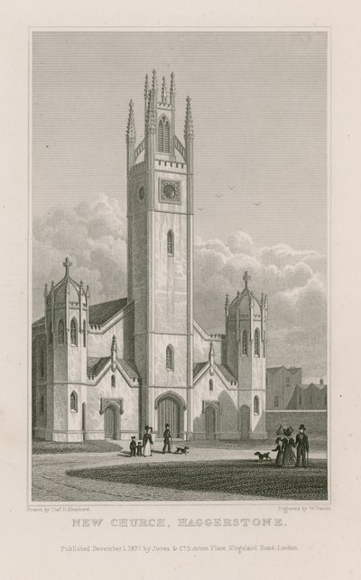 Nova igreja, Haggerston de Thomas Hosmer Shepherd