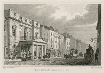 Panteão, Oxford Street, Londres de Thomas Hosmer Shepherd