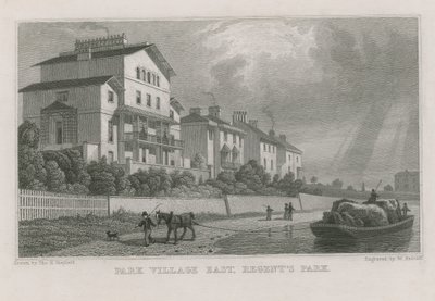 Park Village East em Regent&39;s Park de Thomas Hosmer Shepherd