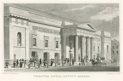 Teatro Real, Covent Garden; de Thomas Hosmer Shepherd