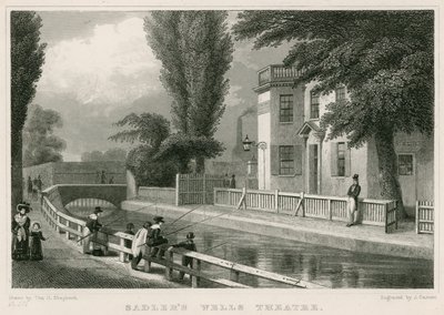 Poços de Sadler, Londres de Thomas Hosmer Shepherd