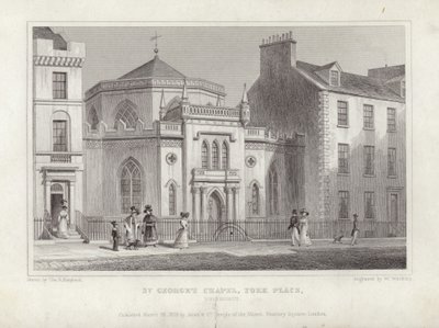 Capela de São Jorge, York Place de Thomas Hosmer Shepherd