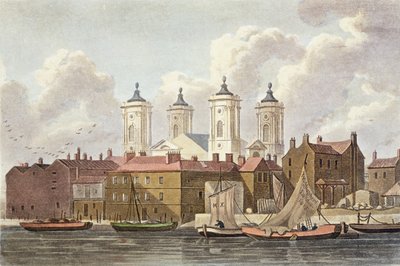 St. Johns Church Westminster, 1815 de Thomas Hosmer Shepherd