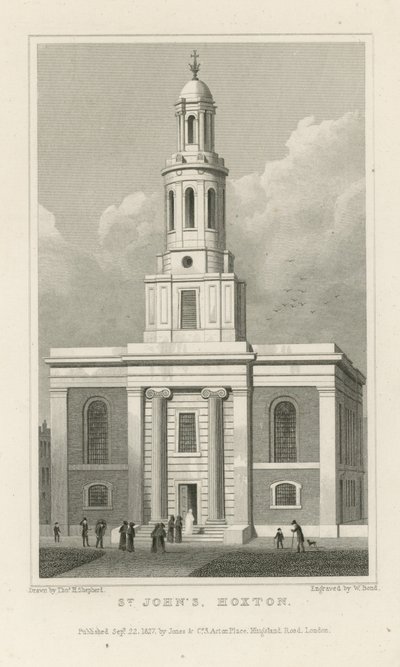 St John&39;s, Hoxton de Thomas Hosmer Shepherd