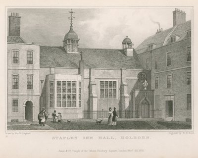 Staples Inn Hall, Holborn de Thomas Hosmer Shepherd