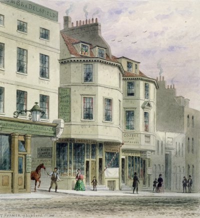 O Boars Head Inn, King Street, Westminster, 1858 de Thomas Hosmer Shepherd