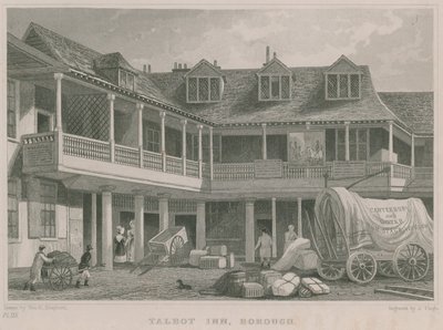 O Tabard Inn, em Southwark de Thomas Hosmer Shepherd