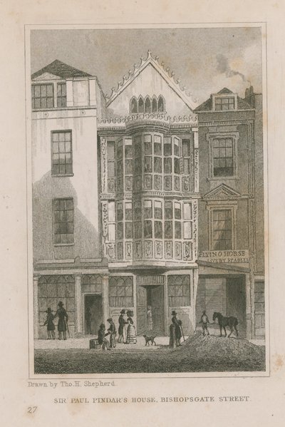 A casa de Sir Paul Pindar de Thomas Hosmer Shepherd