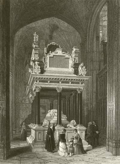 Túmulo da rainha elizabeth de Thomas Hosmer Shepherd