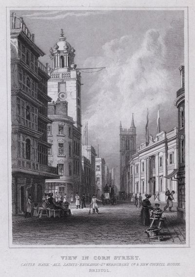 Vista em Corn Street, Castle Bank, All Saints, Exchange, St Werburgh