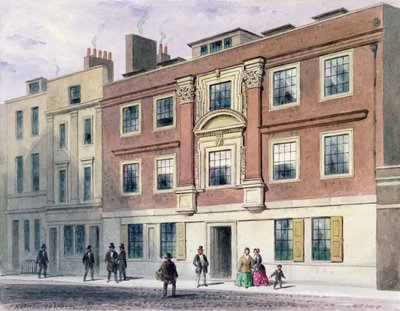 Rua Winchester, 1850 de Thomas Hosmer Shepherd