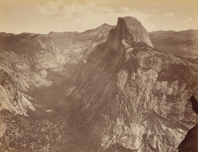 [A Meia Cúpula a partir de Glacier Point, Yosemite] de Thomas Houseworth and Company