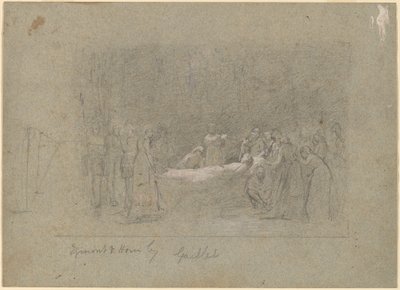 Egmont e Hoorn de Thomas Hovenden after Bernard Gaillot
