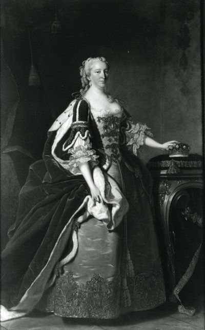 Retrato de Lady Elizabeth Percy, Condessa de Northumberland de Thomas Hudson