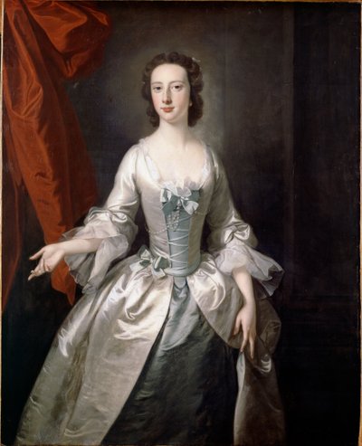 Retrato de uma dama de Thomas Hudson