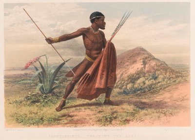 Guerreiro Xhosa, 8ª Guerra da Fronteira do Cabo de Thomas J. (after) Lucas