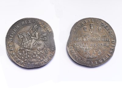 Coroa de Oxford, 1644 (metal) de Thomas J. Rawlins