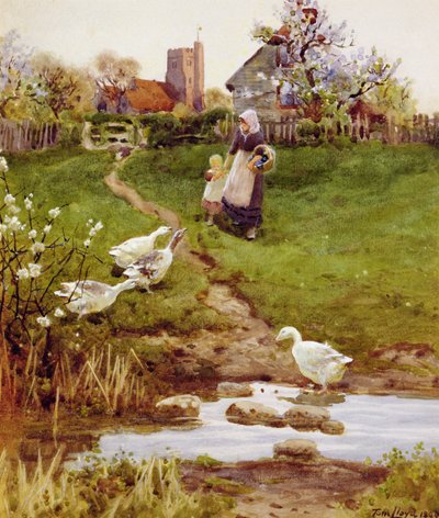Voltando para casa, 1894 de Thomas James Lloyd
