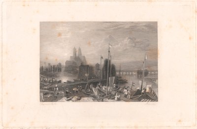 Canal do Loire e Cher, perto de Tours de Thomas Jeavons