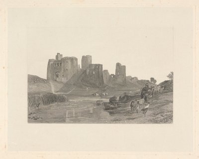 Castelo Kidwelly, País de Gales do Sul de Thomas Jeavons