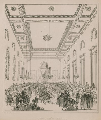 Mercearia, corredor, londres, gravura de Thomas Kearnan