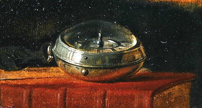 Pocket Watch (óleo sobre tela) de Thomas Kerrich