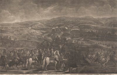 Batalha do Boyne, 1 de Julho de 1690 de Thomas Kitchin
