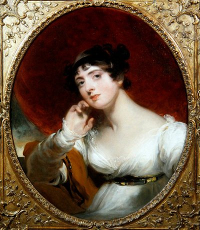 Um retrato da Sra. George Frederick Stratton (óleo sobre tela) de Thomas Lawrence