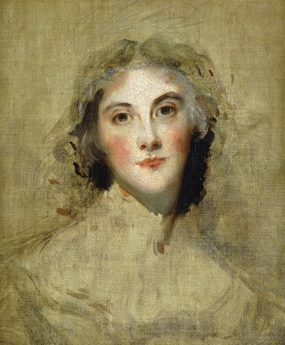 Cabeça de uma dama, de Thomas Lawrence