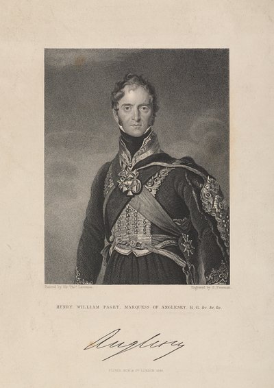  Henry William Paget, Marquês de Anglesey KG , 1846 de Thomas Lawrence