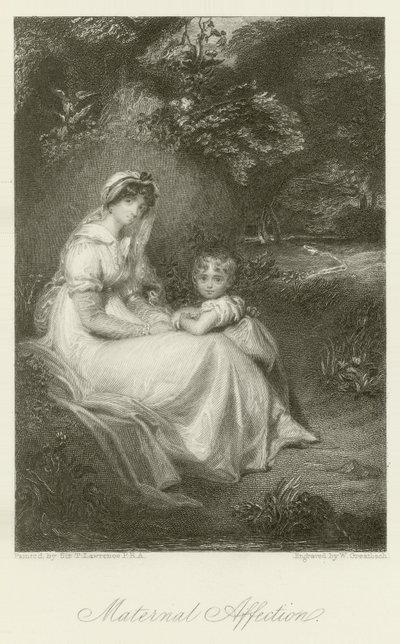 Afeição Materna de Thomas Lawrence