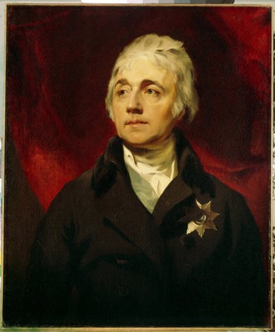 Retrato do Conde Semyon Romanovich Vorontsov (1744-1832). Pintura por Sir Thomas Lawrence (1769-1830), óleo sobre tela. Arte inglesa, finais do século XVIII - início do século XIX, Romantismo. Estado Hermitage, São Petersburgo. de Thomas Lawrence