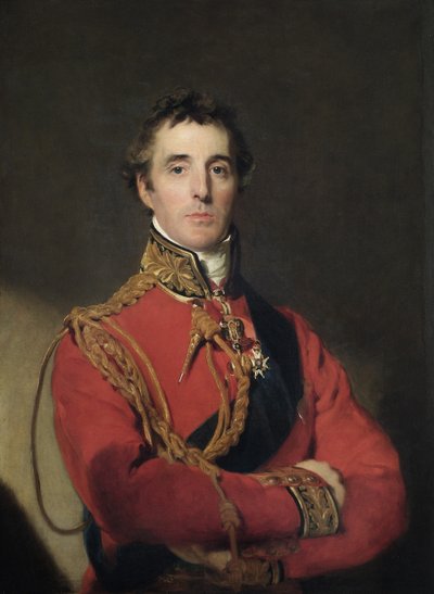 Retrato de Arthur Wellesley 1769-1852, 1º Duque de Wellington, 1815-1816 de Thomas Lawrence