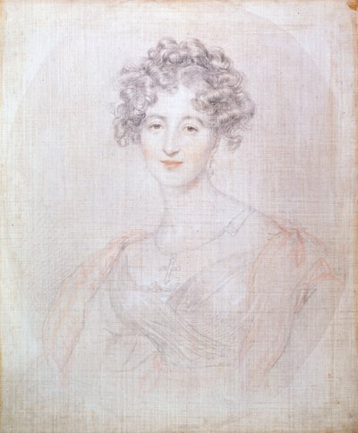 Retrato da condessa Elisabeth Vorontsova, 1821. de Thomas Lawrence