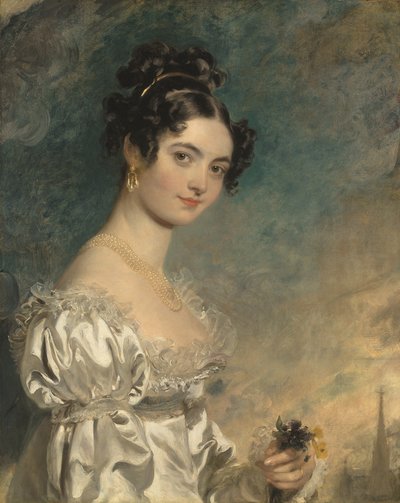 Retrato de Lady Selina Meade (1797-1872) (óleo sobre tela) de Thomas Lawrence