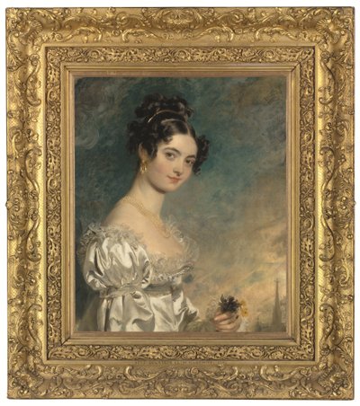 Retrato de Lady Selina Meade (1797-1872) (óleo sobre tela) de Thomas Lawrence