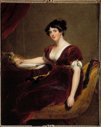 Retrato de Madame Isaac Cuthbert. Pintura de Sir Thomas Lawrence (1769 - 1830) de Thomas Lawrence