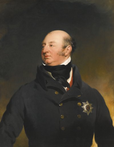 Retrato do príncipe Frederick Augustus, duque de York e Albany 1763-1827 de Thomas Lawrence