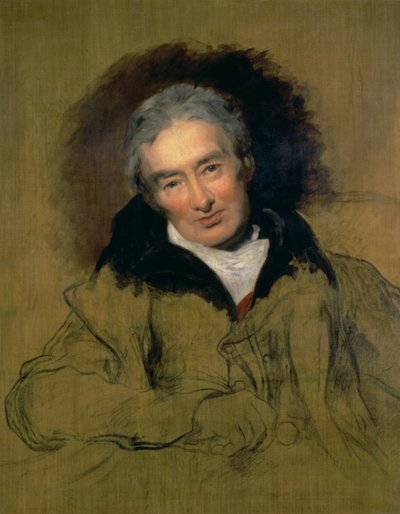 Retrato de William Wilberforce (1759-1833) 1828 (óleo sobre tela) (ver 112022) de Thomas Lawrence