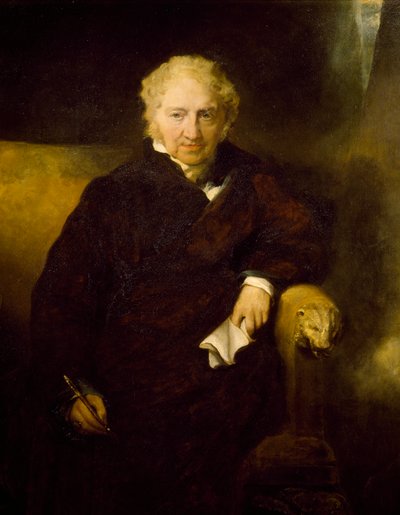 Retrato do pintor Johann Heinrich Fussli, de Thomas Lawrence (1769-1830), óleo sobre tela de Thomas Lawrence