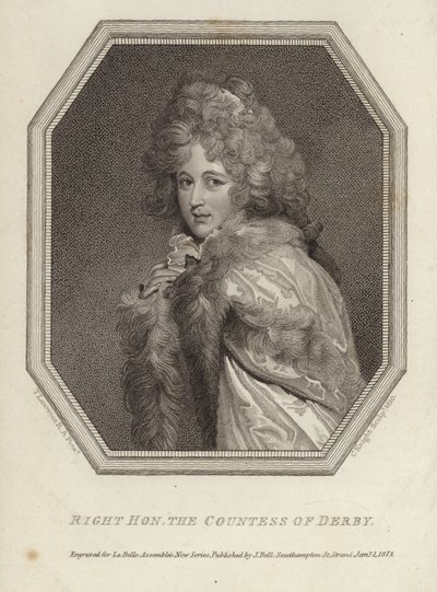 Condessa Honorável de Derby de Thomas Lawrence