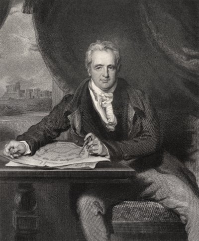 Sir Jeffry Wyatville, gravado por H. Robinson, da National Portrait Gallery, volume V, publicado em 1835 de Thomas Lawrence