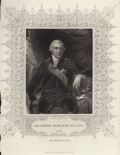 Sir Joseph Banks de Thomas Lawrence