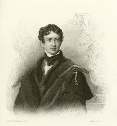 O honrável John George Lambton, Barão Durham de Thomas Lawrence