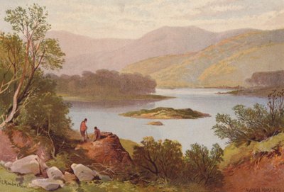 Lagos Killarney, Killarney (lito colorido) de Thomas Leeson the Elder Rowbotham