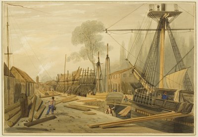 Doca dos Toms (Túmulos), Pântano da Canon de Thomas Leeson the Elder Rowbotham