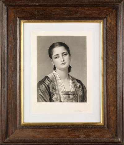 Anita (mezzotint) de Thomas Lewis Atkinson