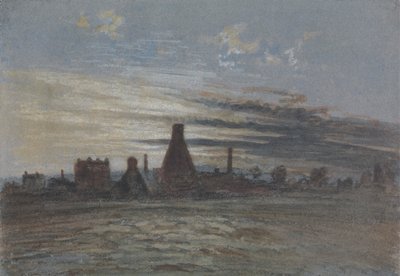 Oast House ao anoitecer de Thomas Lindsay