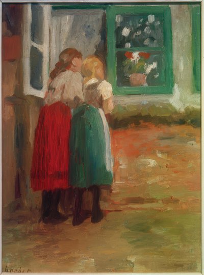 Duas garotas na janela de Thomas Ludwig Herbst
