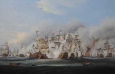 Batalha de Trafalgar de Thomas Luny